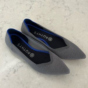 Rothy’s The Point Birds Eye Grey